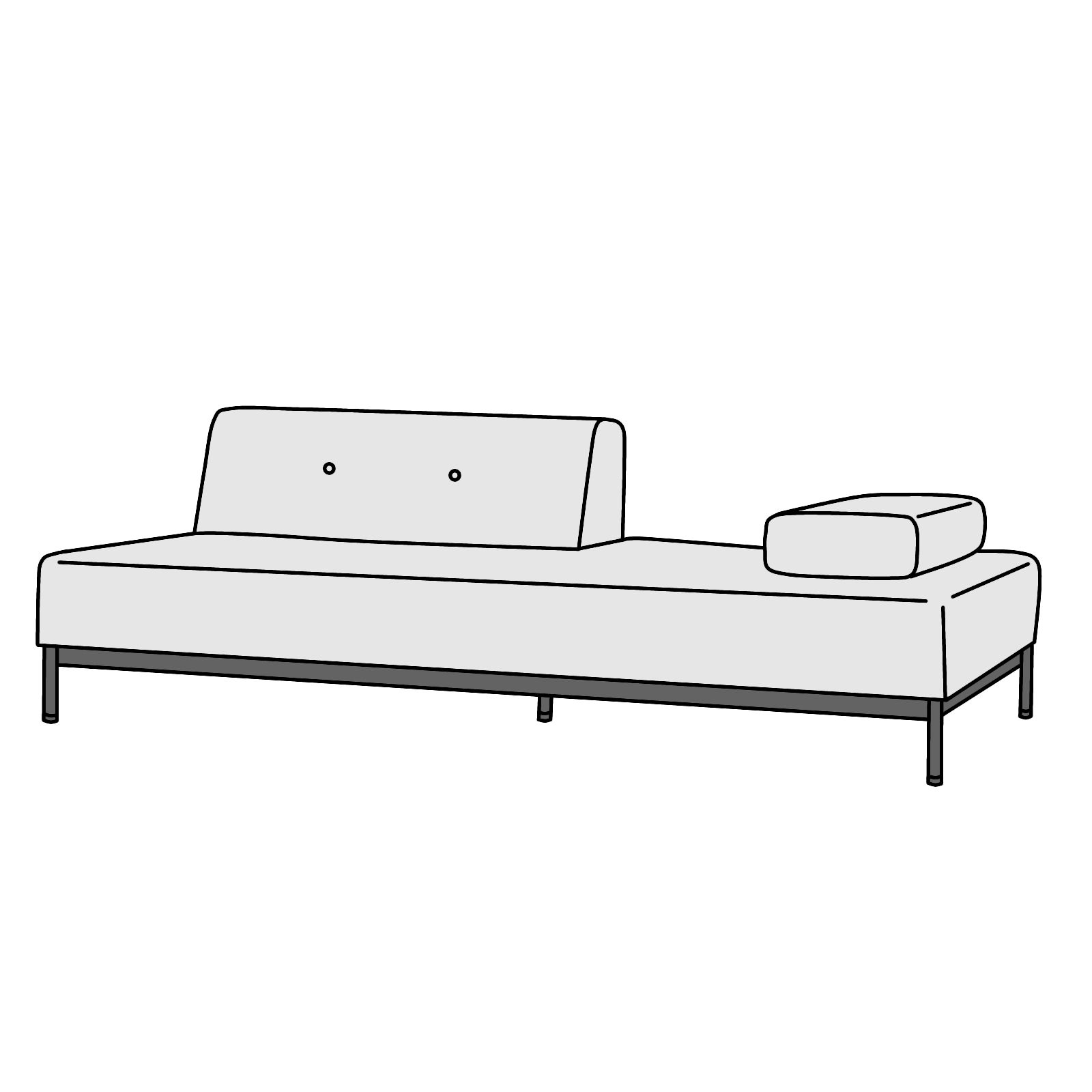 NOR（ノル）TOT SOFA（トット ソファ）2.5人掛 - 製作したことのあるソファたち | オリジナルオーダーソファカバーのCOVER-ING  FACTORY